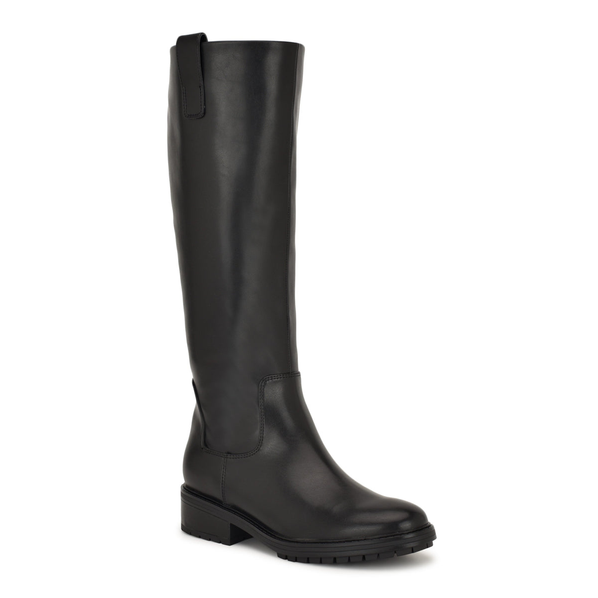 Leigha Wide Calf Lug Sole Boots