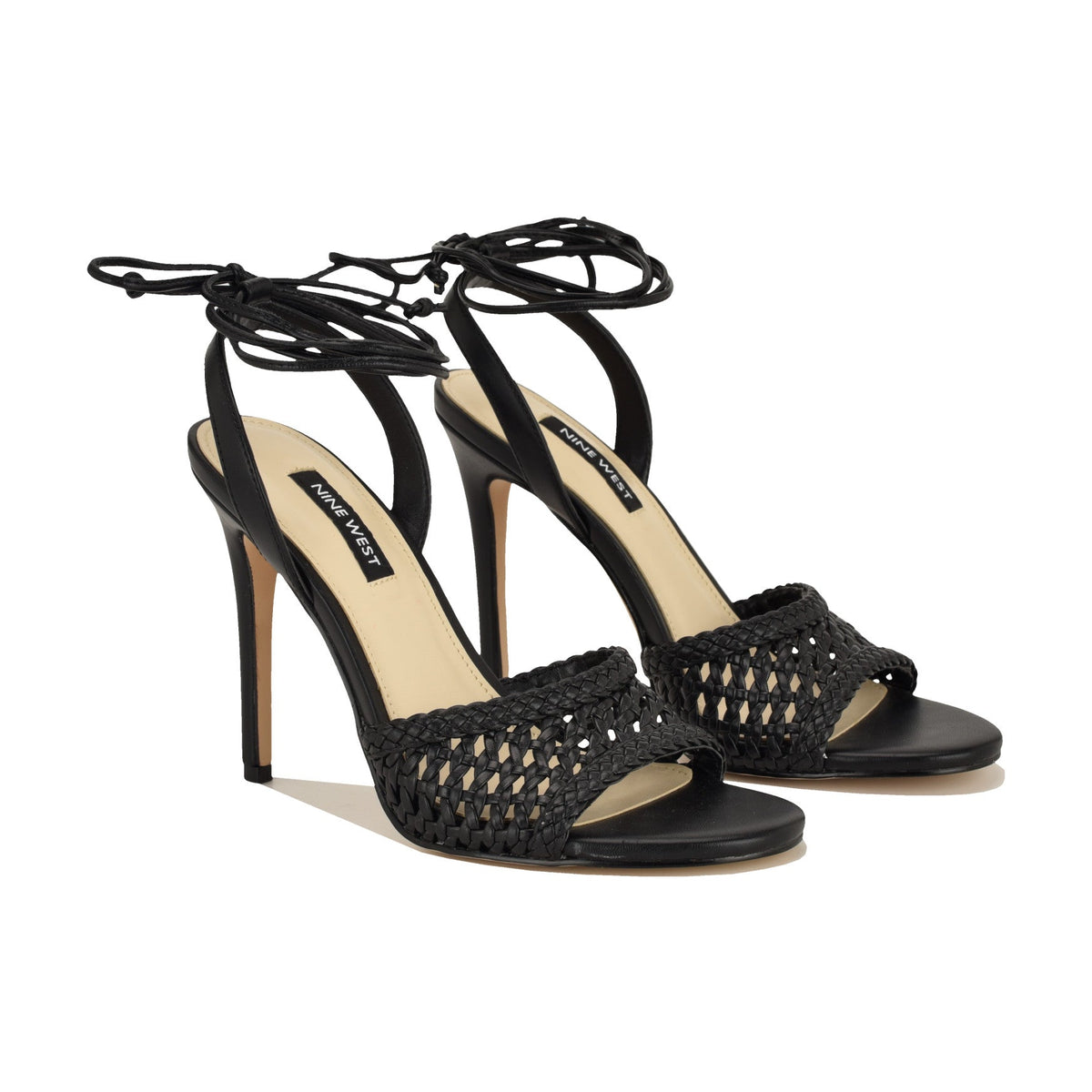 Merta Ankle Wrap Woven Sandals