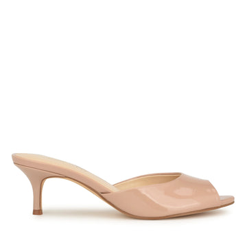 Luvlie Heeled Slide Sandals