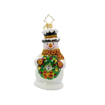 Snowman Merry Mittens Radko Ornament