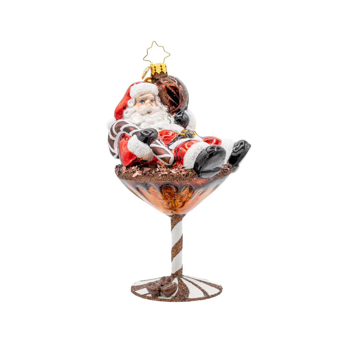 Santas Merry Martini Brew Ornament