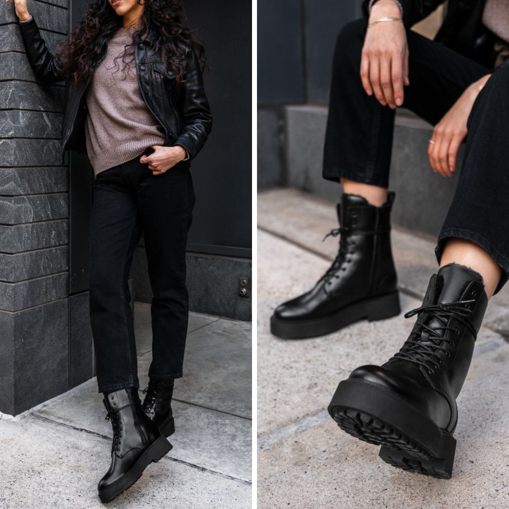Quest | Black Shearling