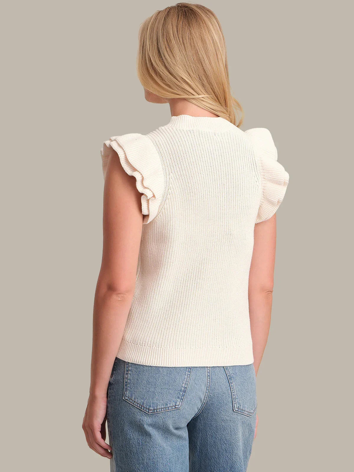 FAYE RUFFLE TOP