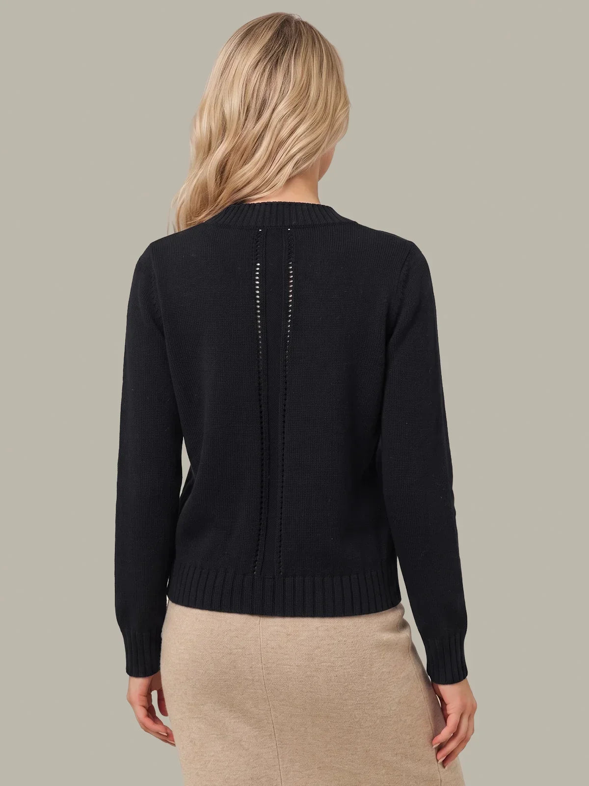 VIRGINIA V NECK PULLOVER