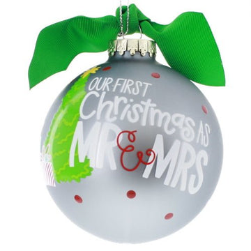 Mr and Mrs First Christmas Ball