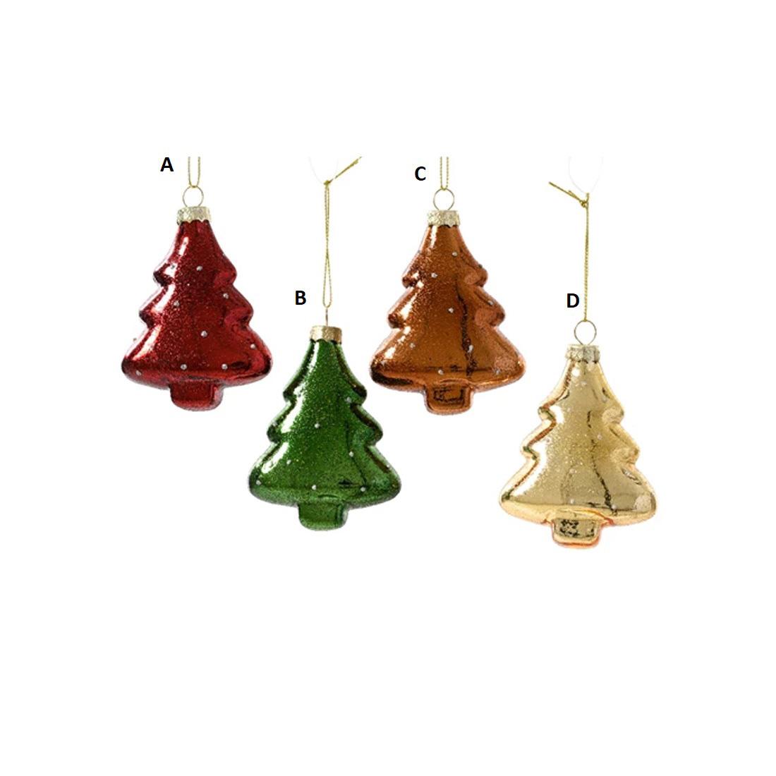 Glass Mini Tree Ornament