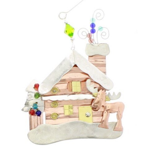 Brass Cabin Ornament