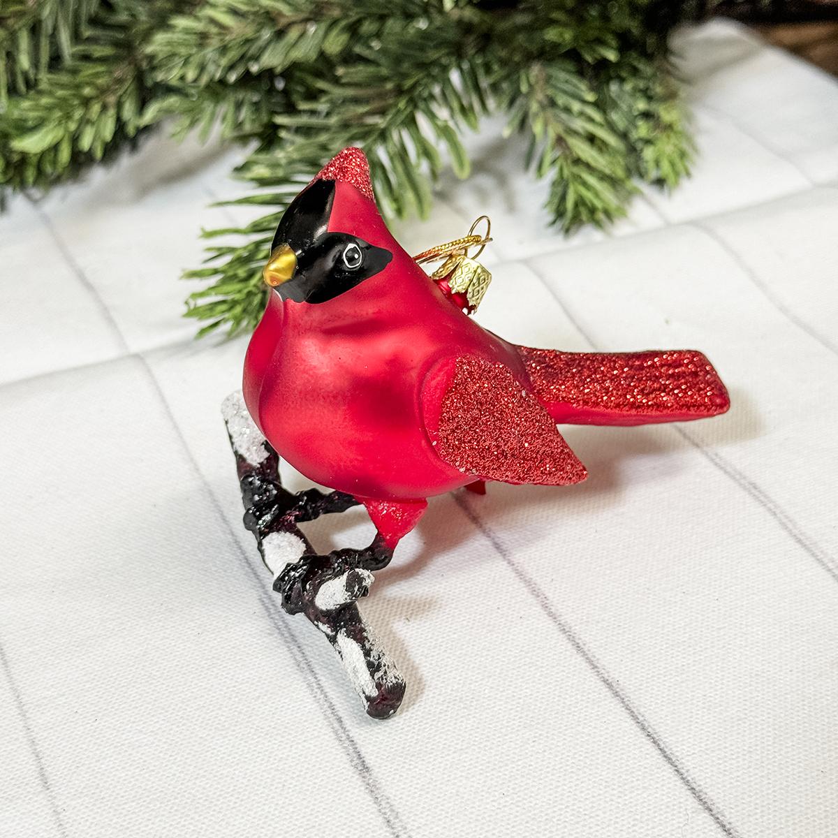 Cardinal Ornament
