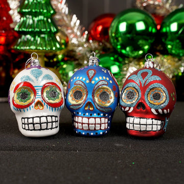 Sugar Skull Ornament