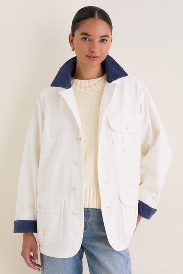 White Bunny Barn Jacket