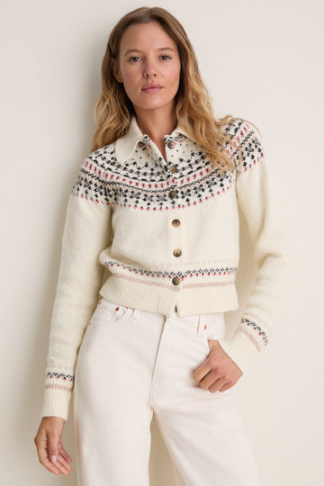 Ecru Zoe Cardigan
