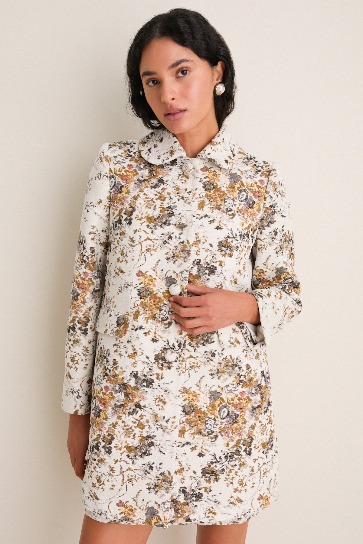 Georgetown Chenille Jacquard Patton Coat