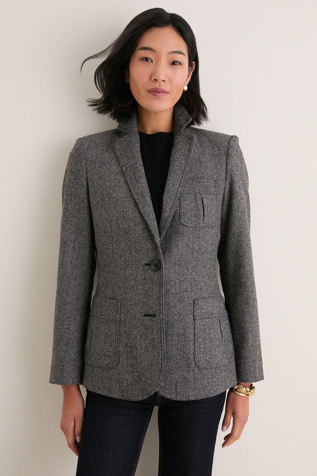 Graphite Heathered Cawley Blazer