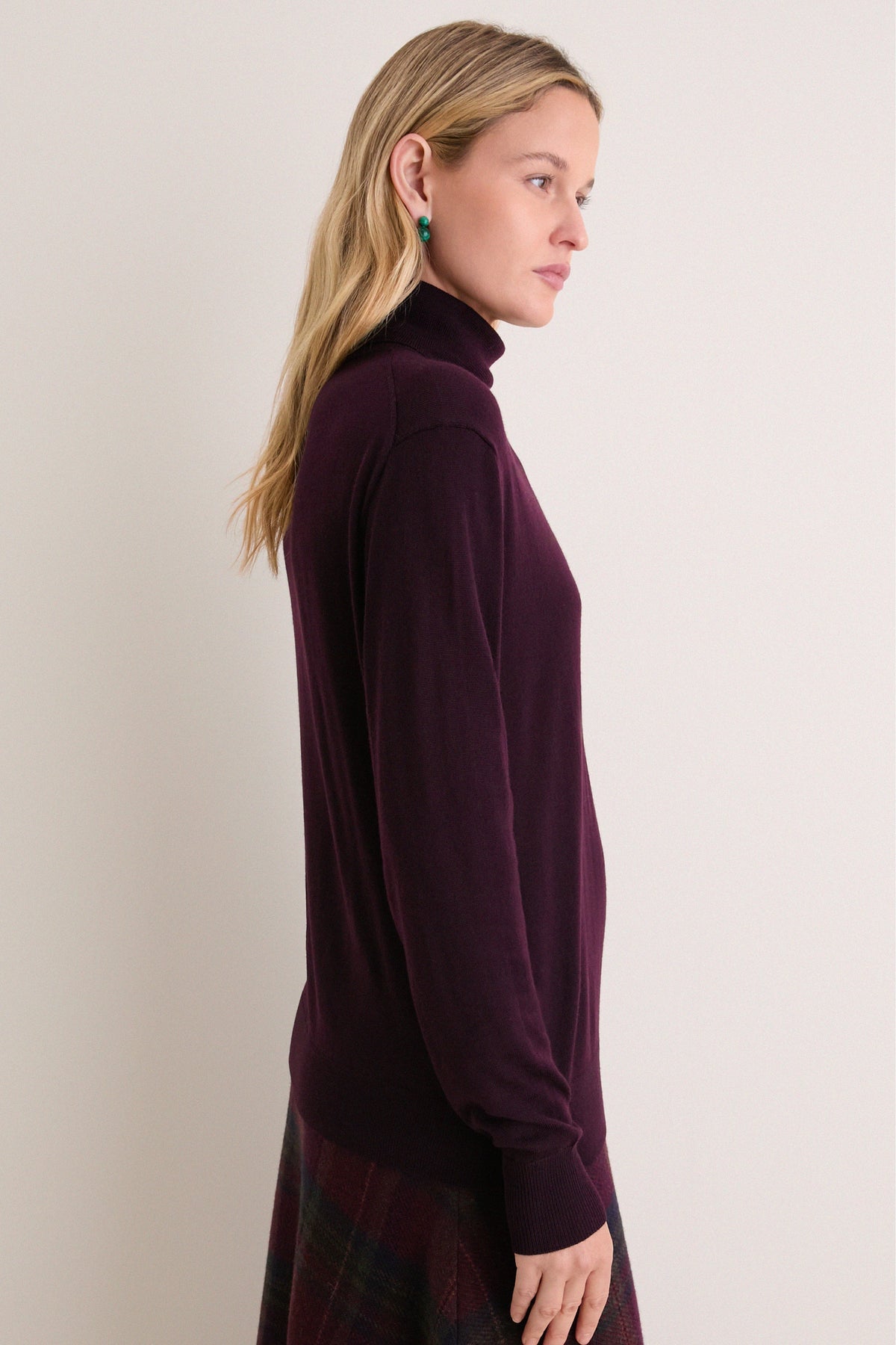 Winetasting Merino Whitney Turtleneck