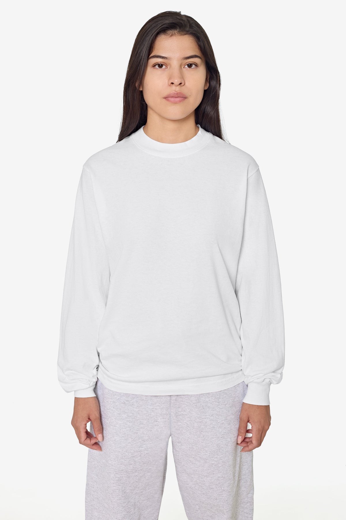 1807GD - 6.5oz Long Sleeve Garment Dye Crew Neck T-Shirt