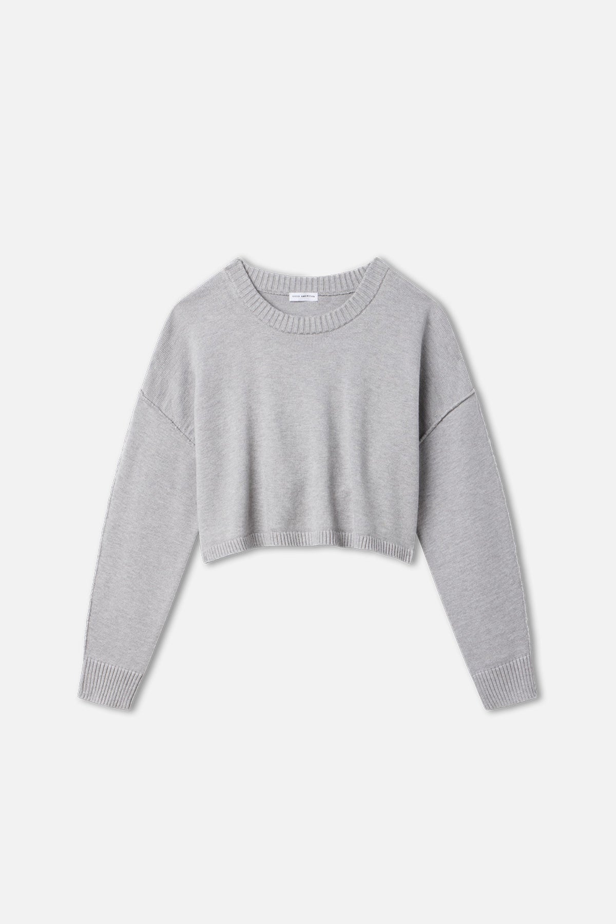 COZY KNIT CREW NECK | MELANGE GREY
