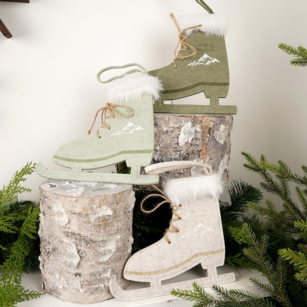 Mountain Skate Ornament