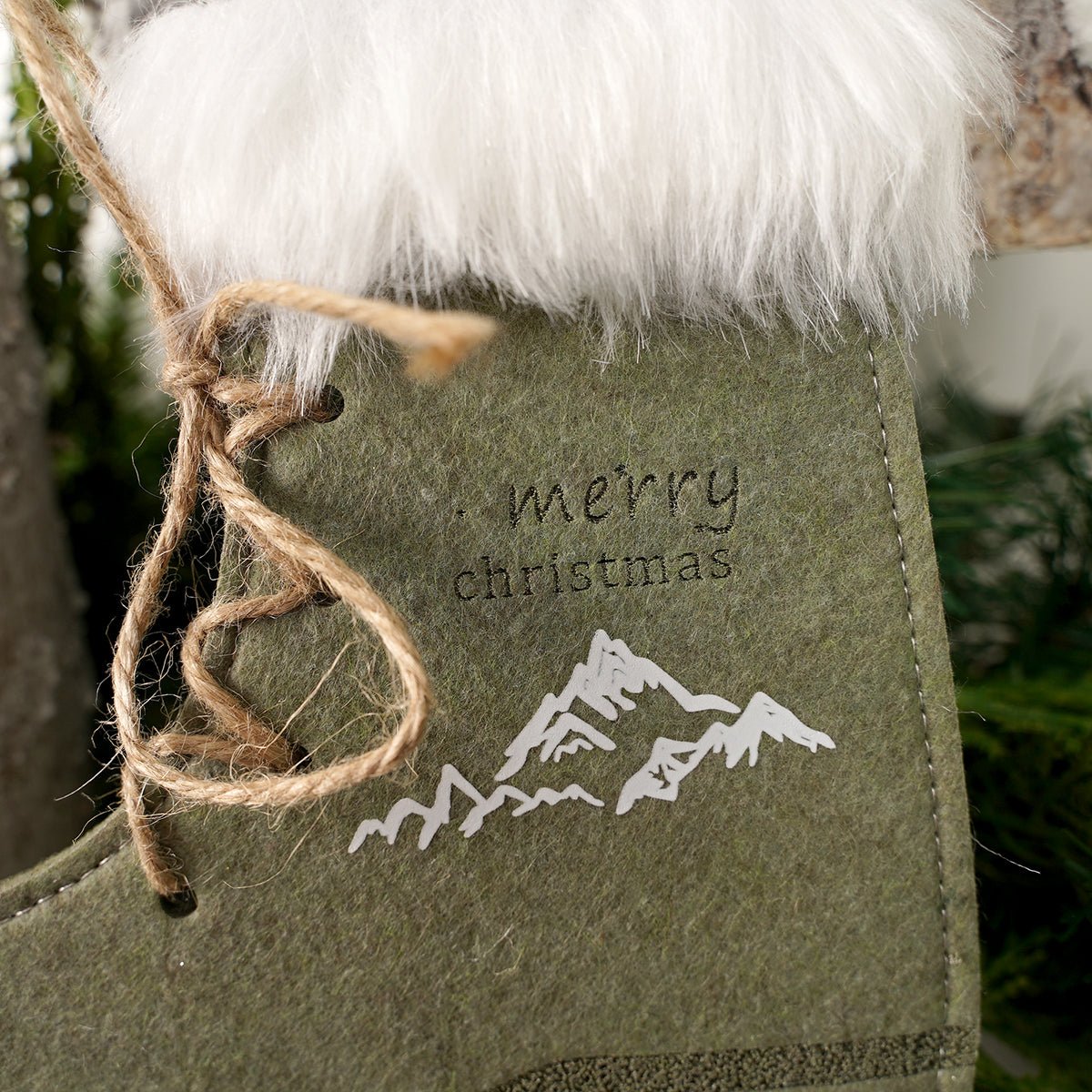 Mountain Skate Ornament