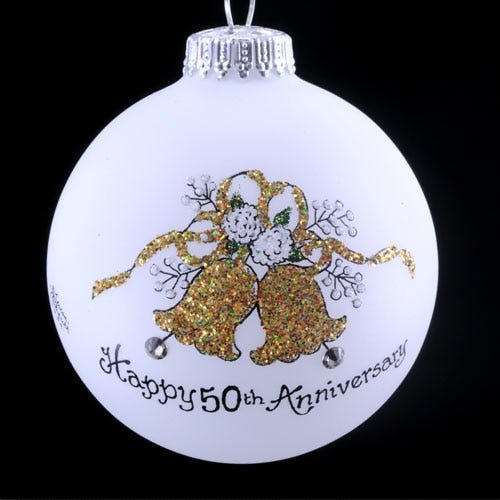 Happy 50th Anniversary Christmas Ornament