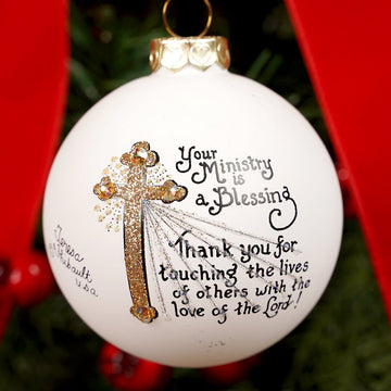 Your Ministry is a Blessing Ornament