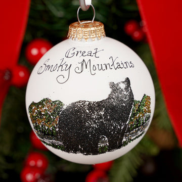 Great Smoky Mountains Black Bear Ornament