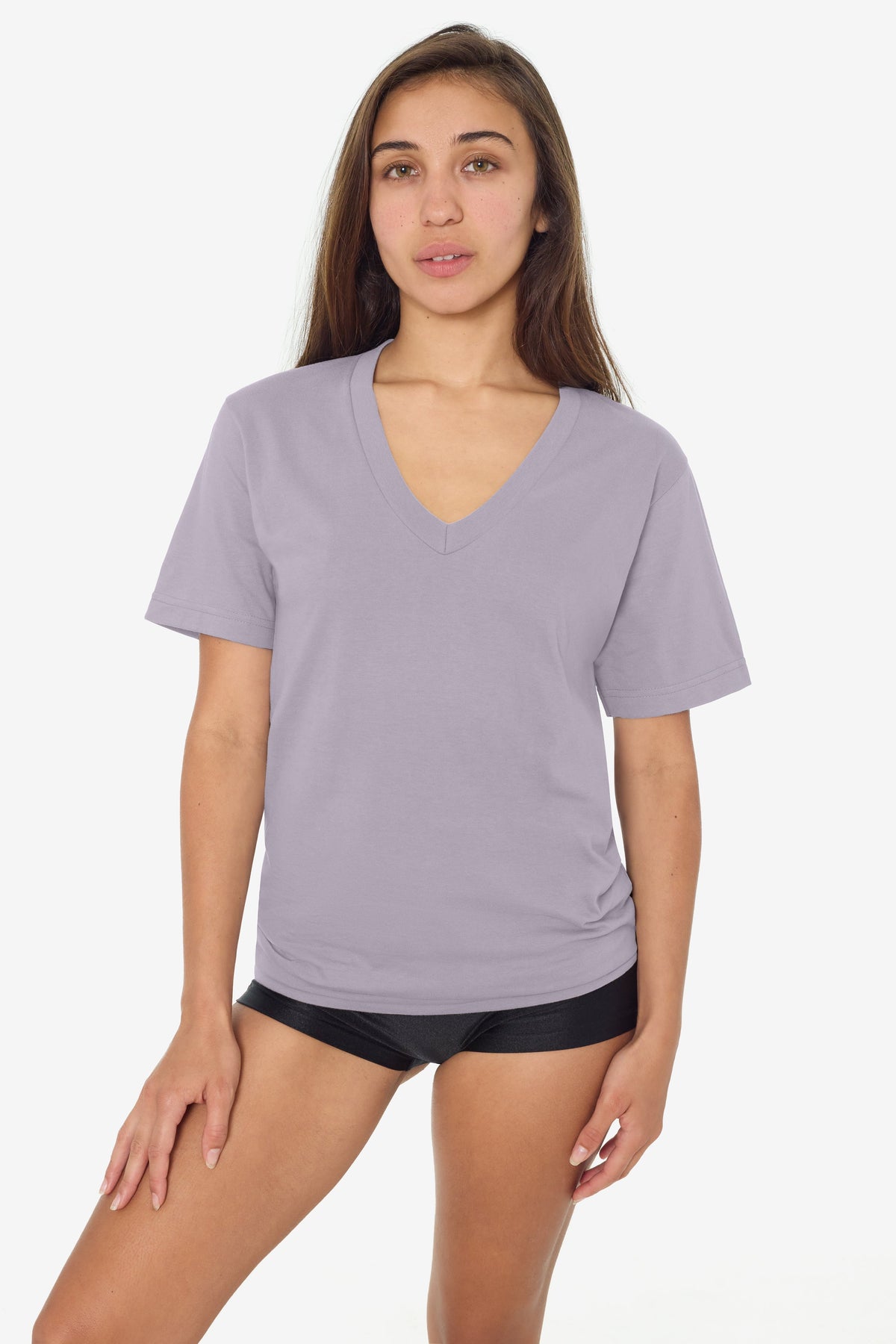 24056 - Fine Jersey V-Neck T-Shirt