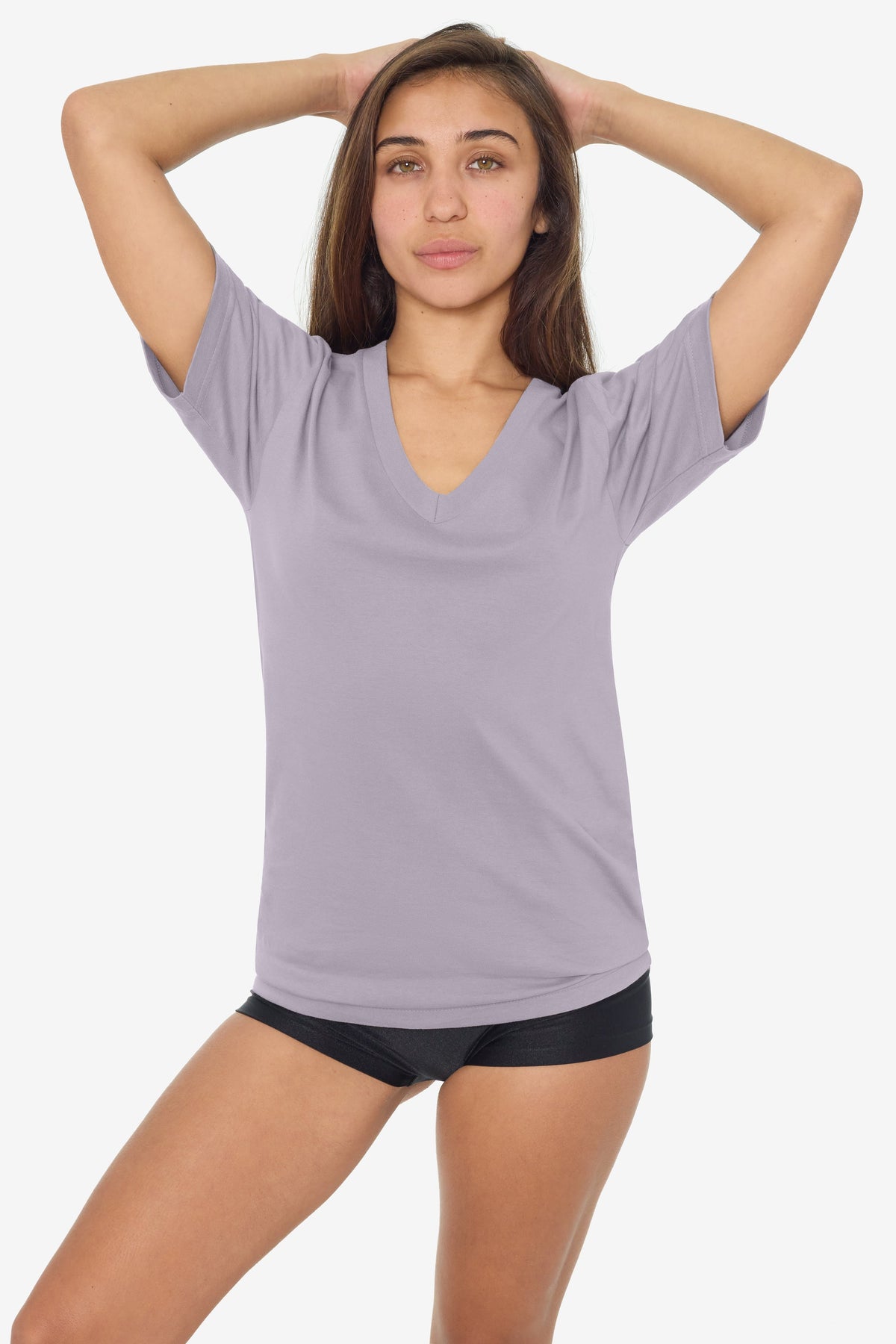 24056 - Fine Jersey V-Neck T-Shirt