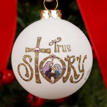 Nativity True Story Christmas Ornament