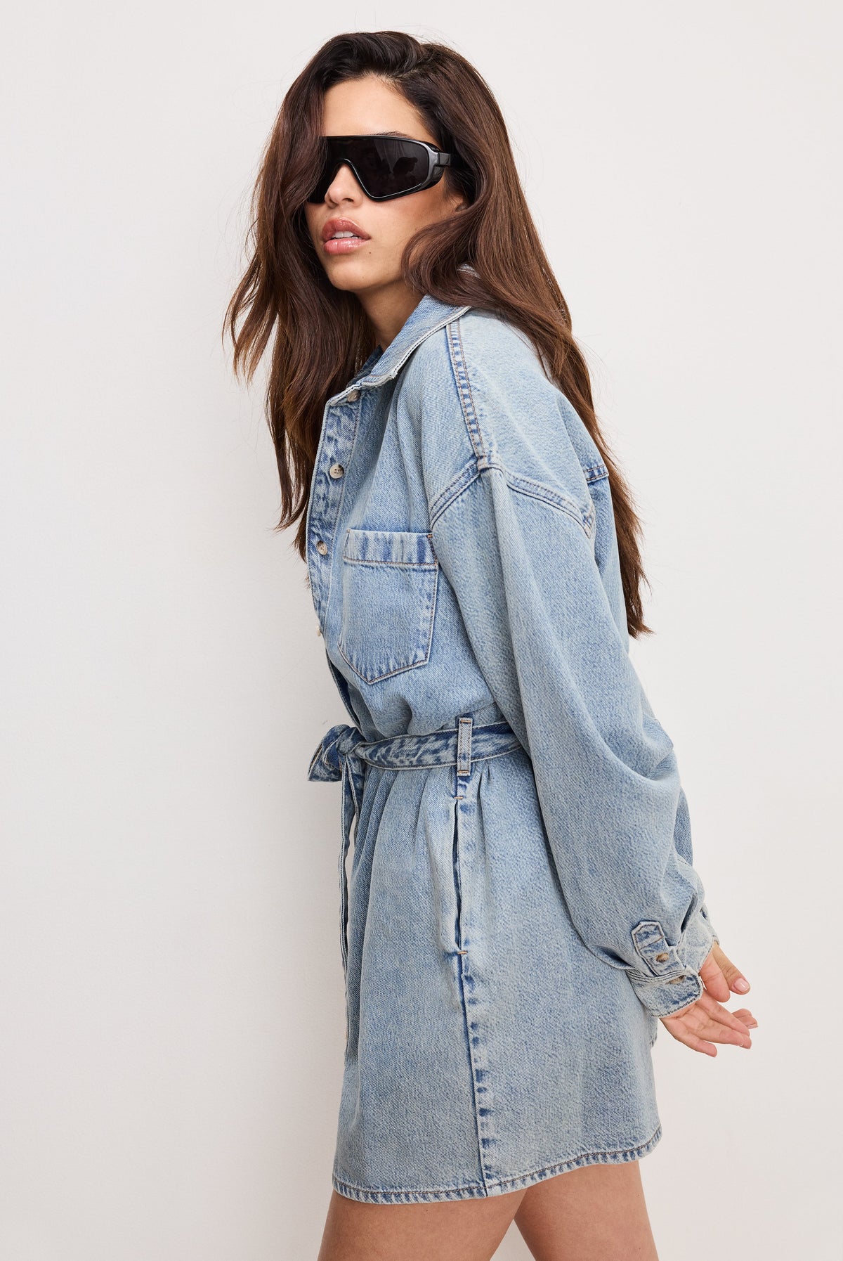 WEIGHTLESS DENIM ROMPER | INDIGO793