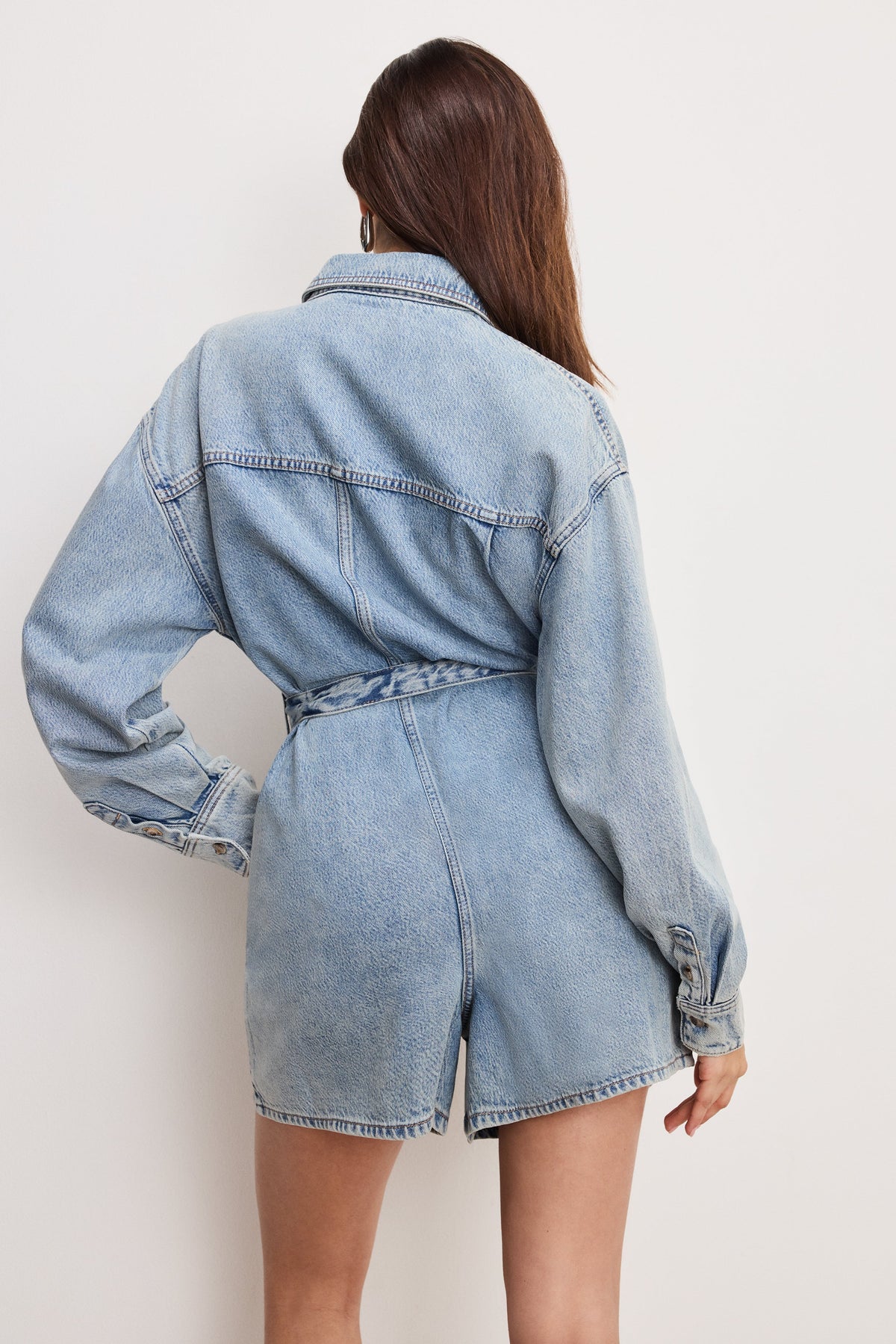 WEIGHTLESS DENIM ROMPER | INDIGO793