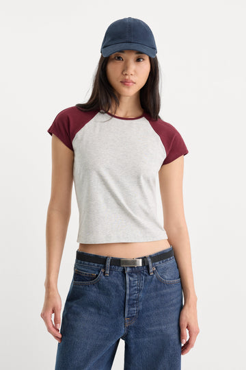 THE RAGLAN TEE | VINTAGE GREY