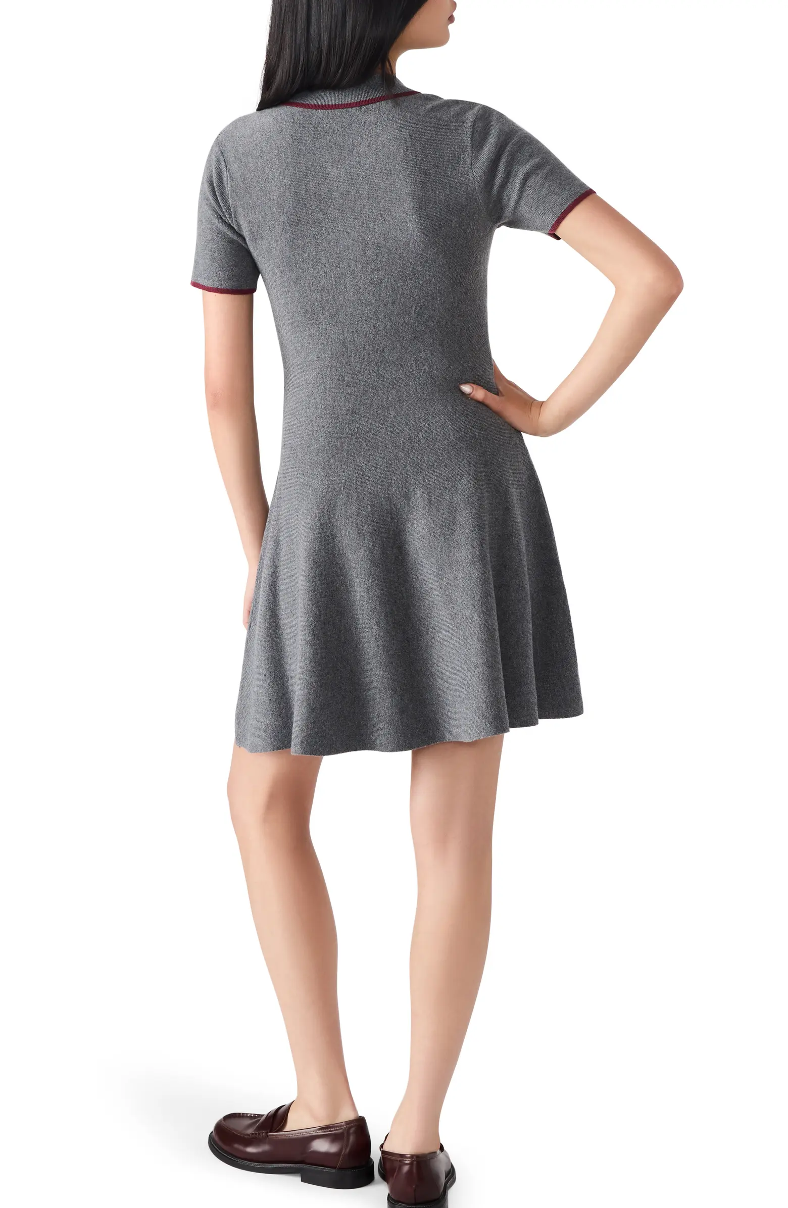 KRISTIN POLO SWEATER DRESS