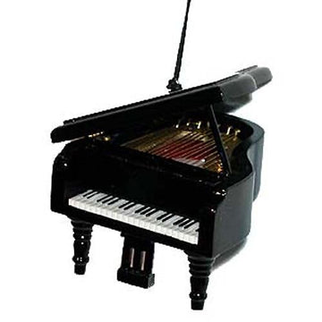 Grand Piano Christmas Tree Ornament
