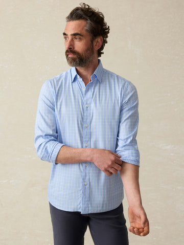 The Movement Shirt - Sky Shore Plaid