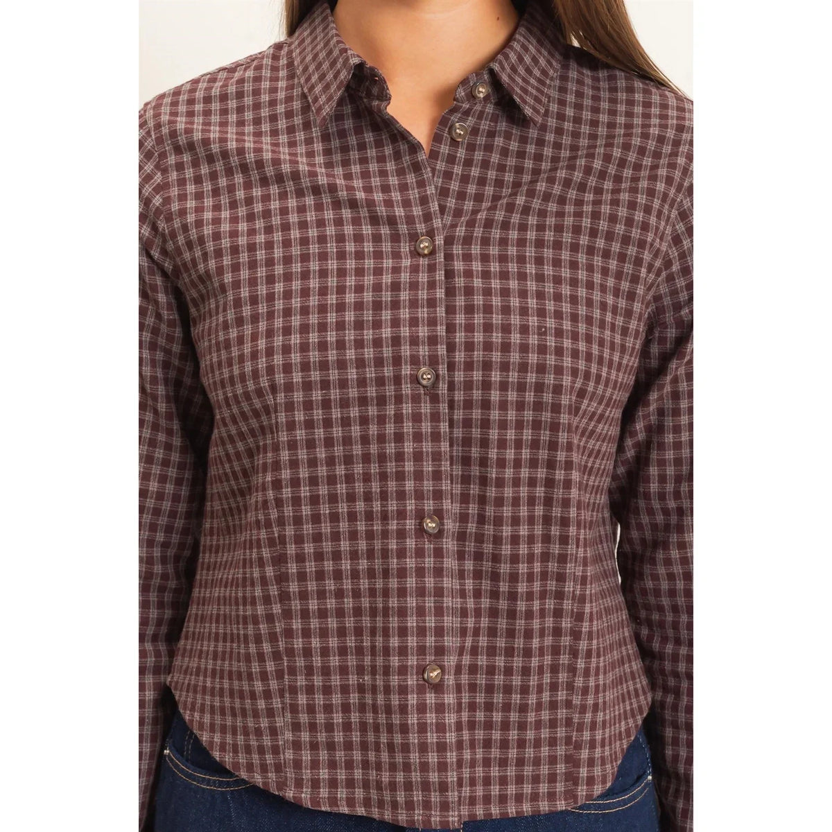 PLAID LONG SLEEVE SHIRT