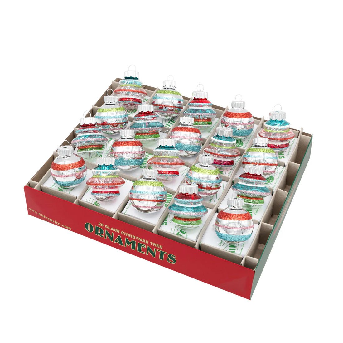FF Shapes And Round Ornaments 20 Count
