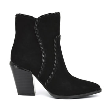 Raxton Leather Western Booties