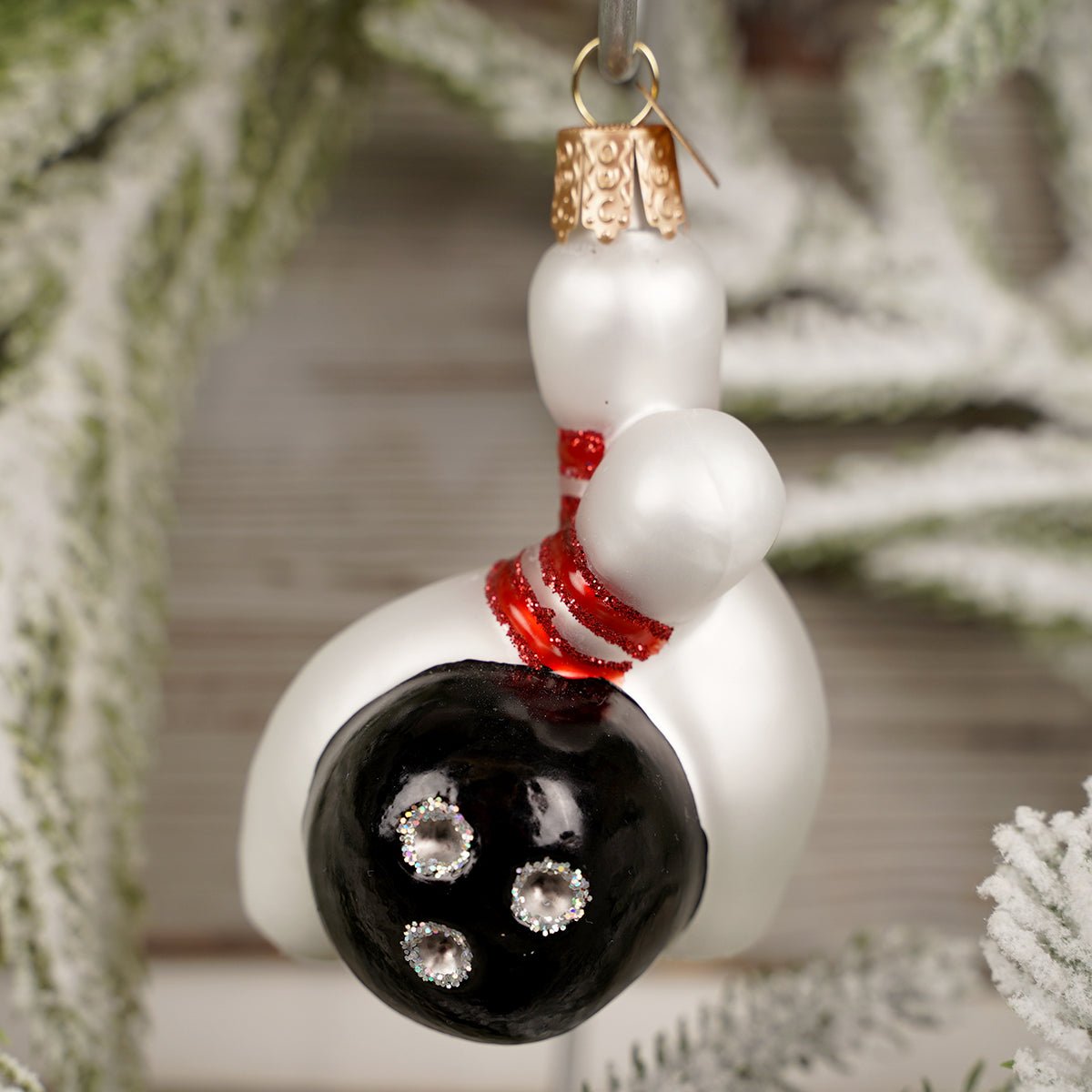 Bowling Ball and Bowling Pins Ornament