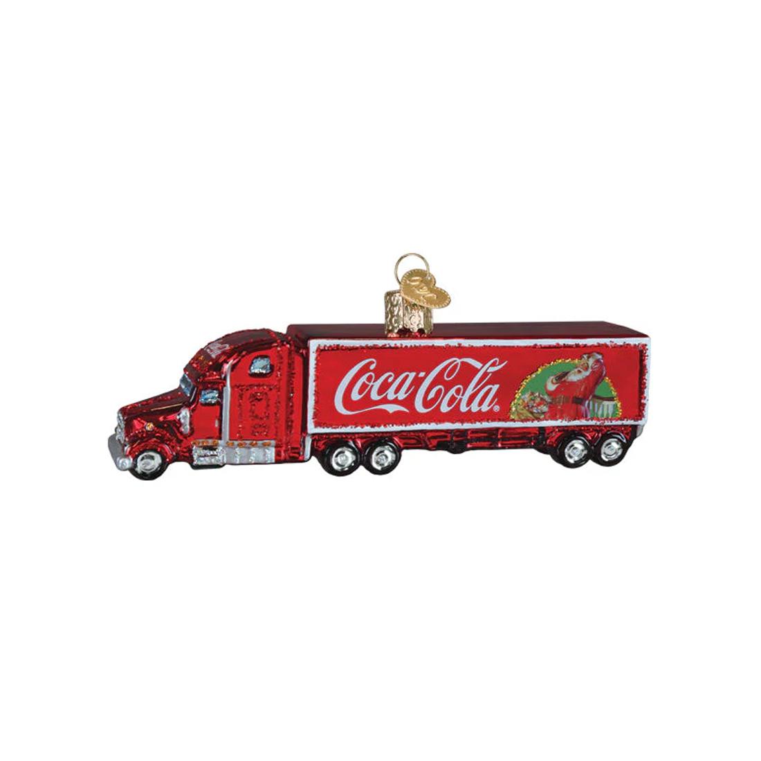 Coca Cola Christmas Truck Ornament