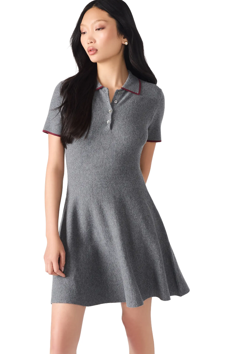 KRISTIN POLO SWEATER DRESS