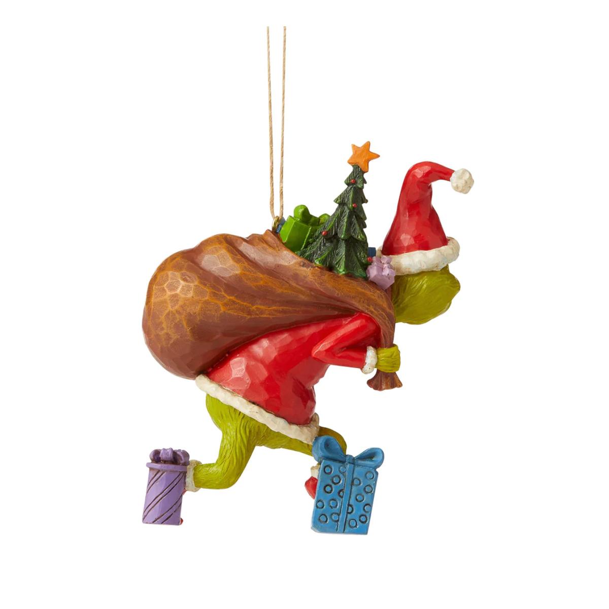 Grinch Tiptoeing Ornament
