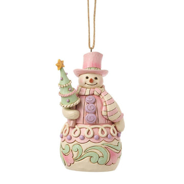 Sweets Snowman With Tree Ornament