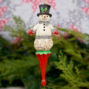 Snowman Finial Ornament