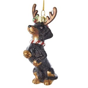 Glass Dachshund