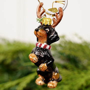 Glass Dachshund