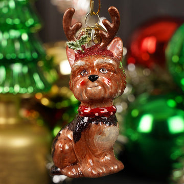 Yorkie Ornament
