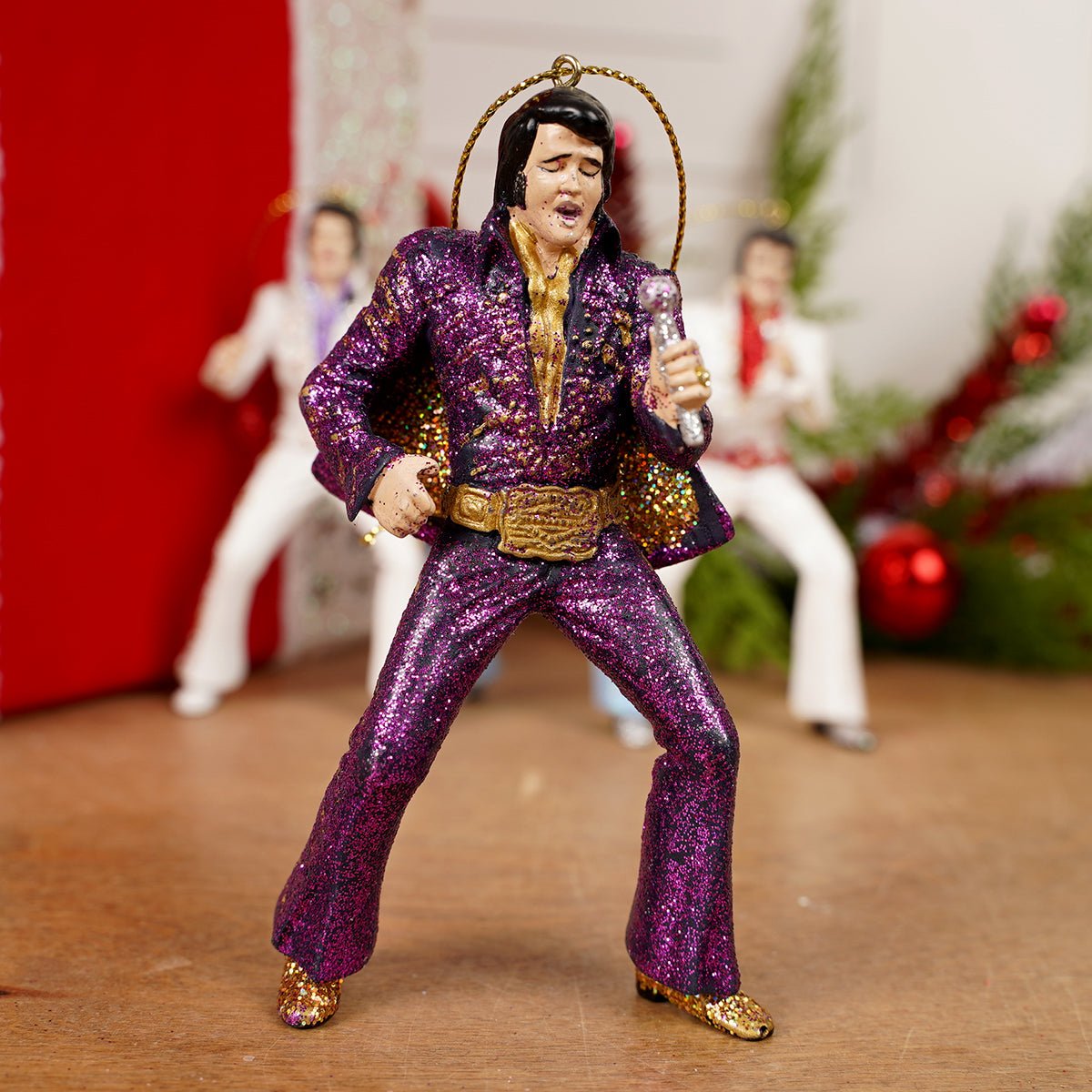Elvis Jumpsuit Christmas Ornament 4 Styles