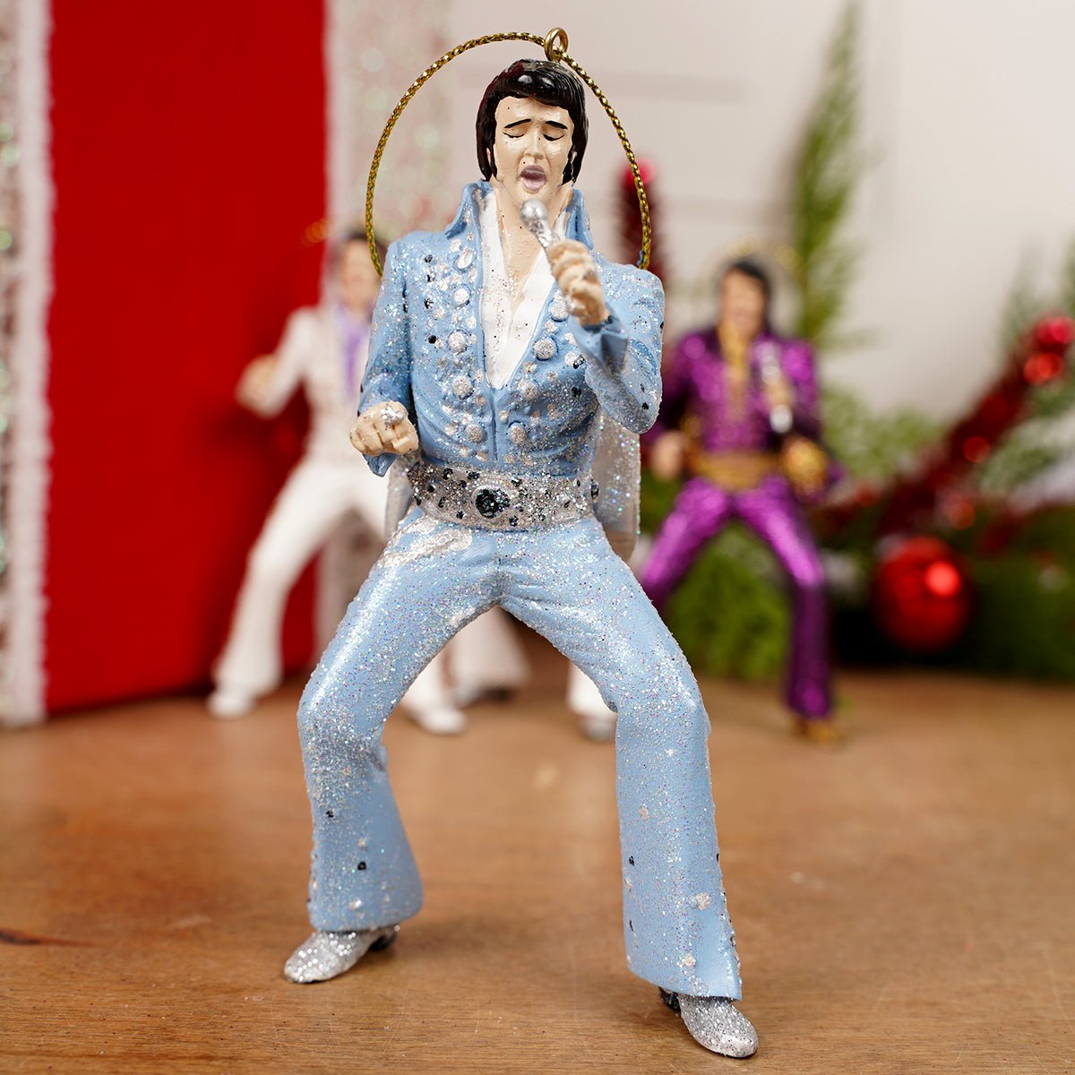 Elvis Jumpsuit Christmas Ornament 4 Styles