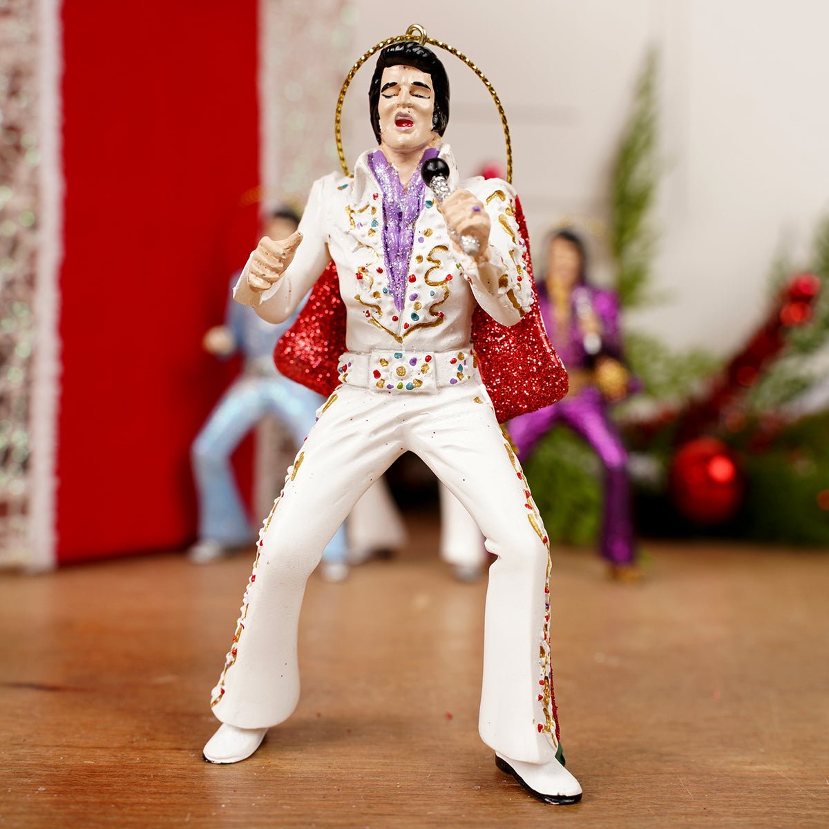 Elvis Jumpsuit Christmas Ornament 4 Styles