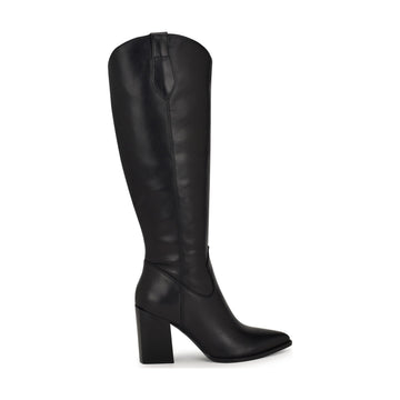 Bromwel Block Heel Leather Boots